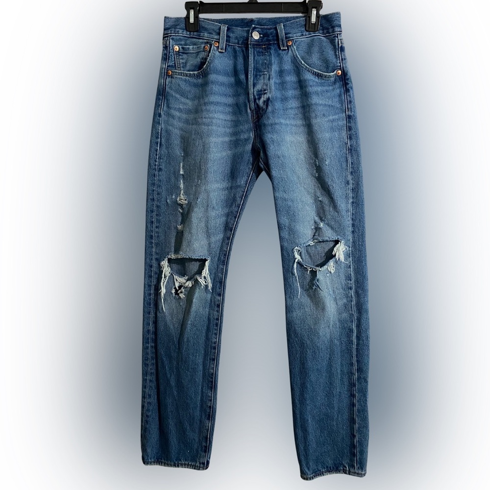 Levi's Women’s 501 93 Straight Distressed